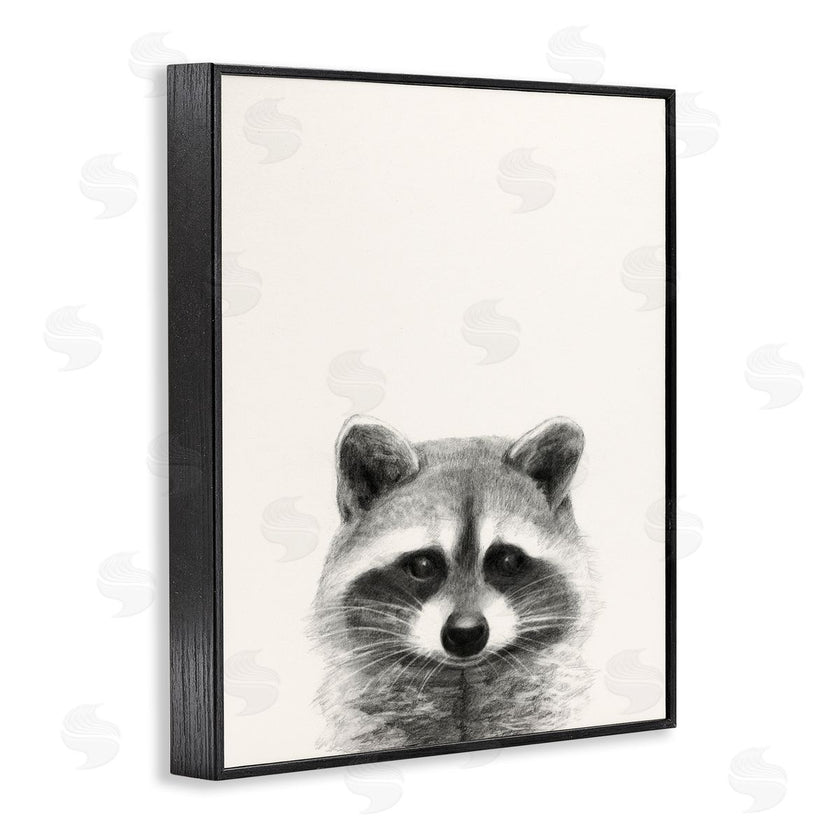 Victoria Borges | Raccoon Portrait Grey
