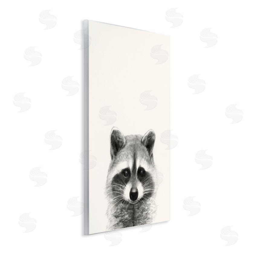 Victoria Borges | Raccoon Portrait Grey