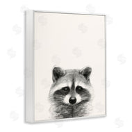 Victoria Borges | Raccoon Portrait Grey