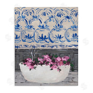 Melissa Wang | Flowers In Bath Tub Interior