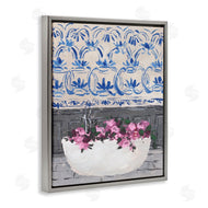 Melissa Wang | Flowers In Bath Tub Interior