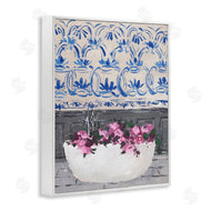 Melissa Wang | Flowers In Bath Tub Interior