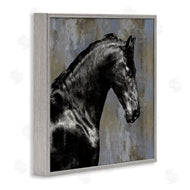 Melonie Miller | Black Stallion Horse Portrait
