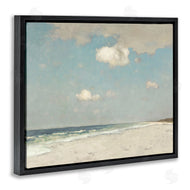 Christy McKee | Beach Landscape Neutral Blue