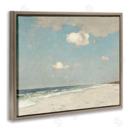 Christy McKee | Beach Landscape Neutral Blue