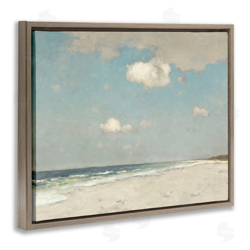 Christy McKee | Beach Landscape Neutral Blue