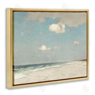 Christy McKee | Beach Landscape Neutral Blue