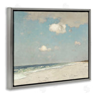 Christy McKee | Beach Landscape Neutral Blue