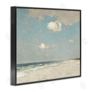 Christy McKee | Beach Landscape Neutral Blue