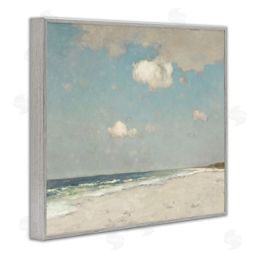 Christy McKee | Beach Landscape Neutral Blue