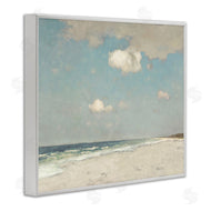 Christy McKee | Beach Landscape Neutral Blue