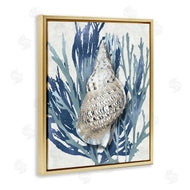 Caroline Kelly | Shell Coral Blue Beach Design