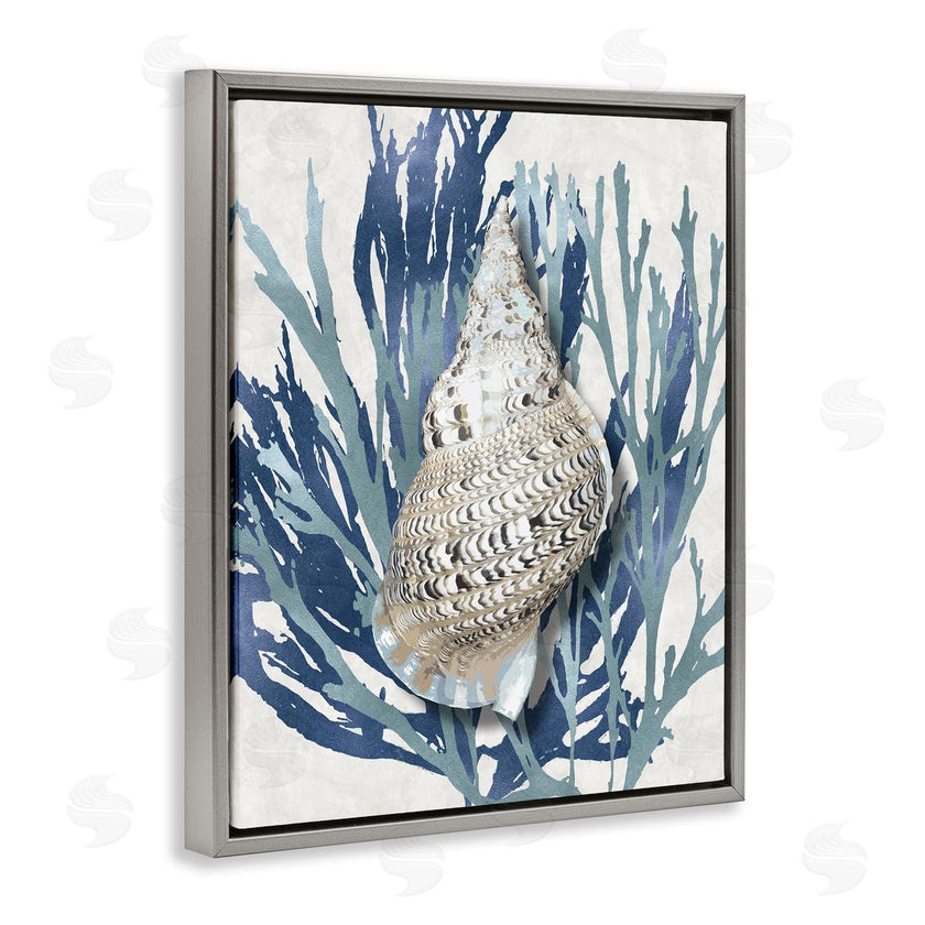 Caroline Kelly | Shell Coral Blue Beach Design