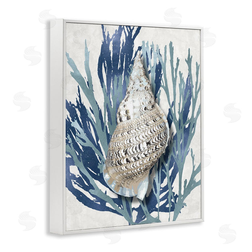 Caroline Kelly | Shell Coral Blue Beach Design
