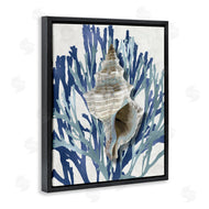 Caroline Kelly | Tower Shell Coral Blue Beach