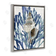 Caroline Kelly | Tower Shell Coral Blue Beach