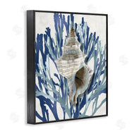 Caroline Kelly | Tower Shell Coral Blue Beach