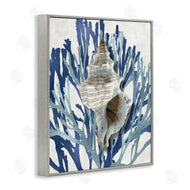 Caroline Kelly | Tower Shell Coral Blue Beach