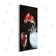 Jean-Pierre Got | Fish Leaping Into Wine Glass