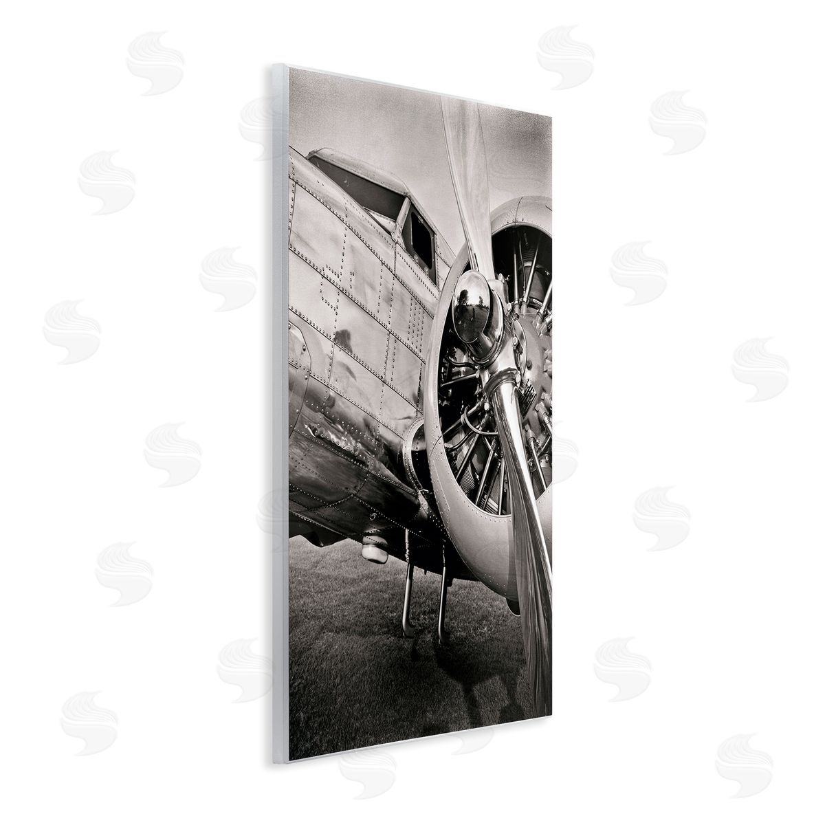 Vintage Airplane Propeller Wood Plaque Wall Art, Home Decor by John Slemp