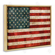 Luke Wilson | US American Flag Rustic Pattern