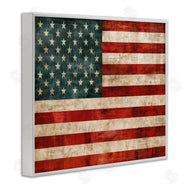 Luke Wilson | US American Flag Rustic Pattern