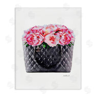 Amanda Greenwood | Pink Flower Purse Glam