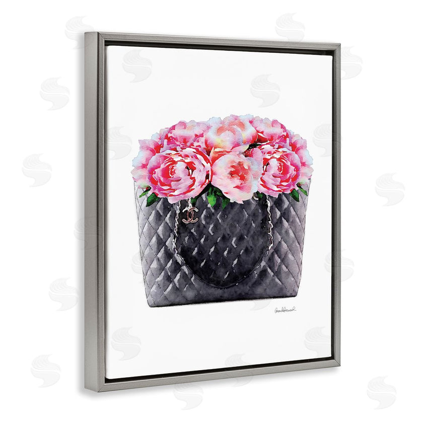 Amanda Greenwood | Pink Flower Purse Glam
