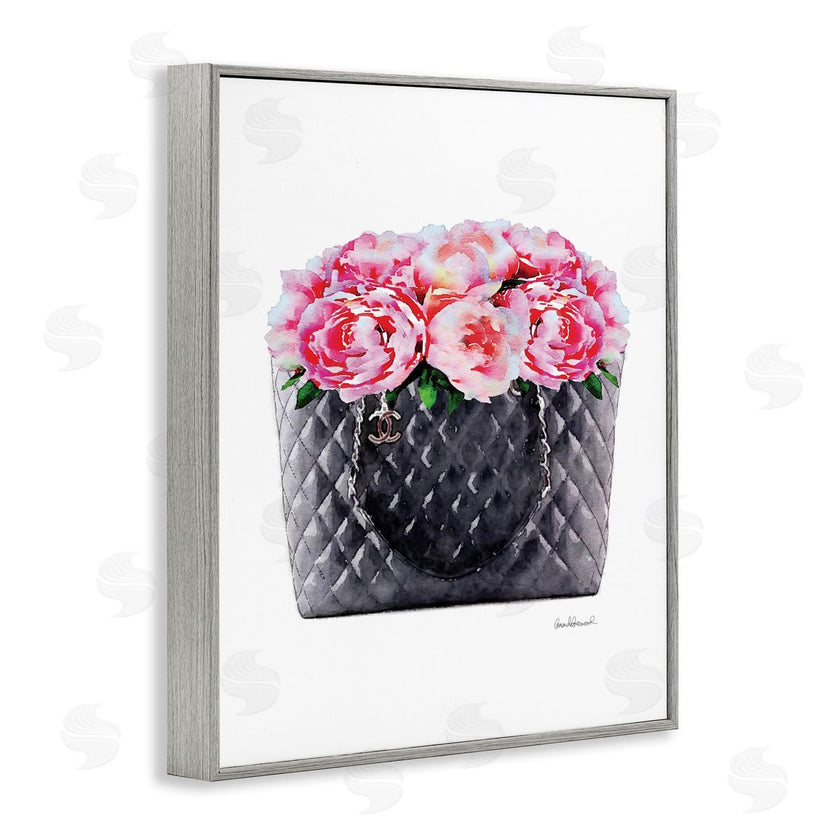 Amanda Greenwood | Pink Flower Purse Glam