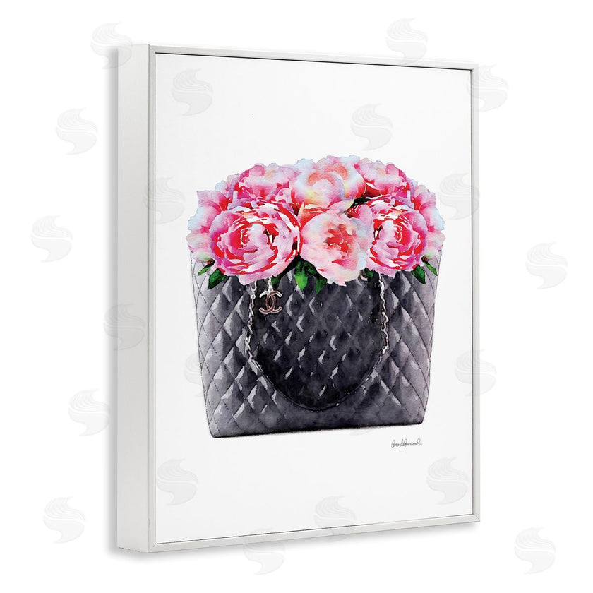 Amanda Greenwood | Pink Flower Purse Glam