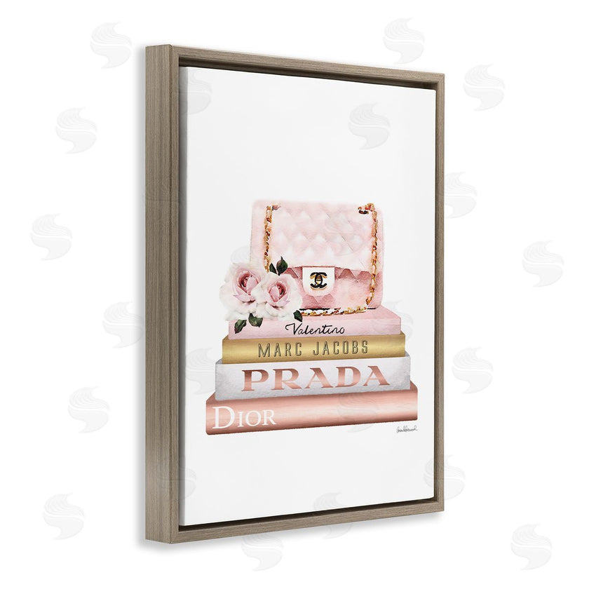 Amanda Greenwood | Pink Purse Gold Bookstack