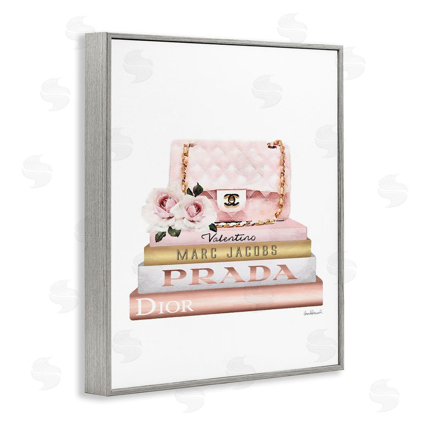 Amanda Greenwood | Pink Purse Gold Bookstack