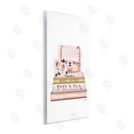 Amanda Greenwood | Pink Purse Gold Bookstack