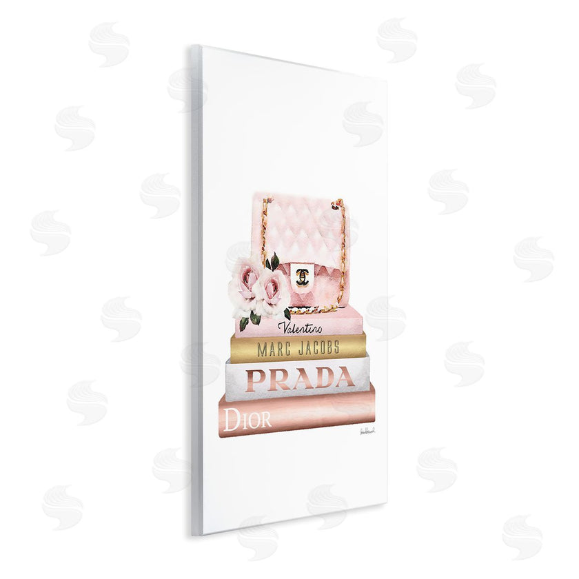 Amanda Greenwood | Pink Purse Gold Bookstack