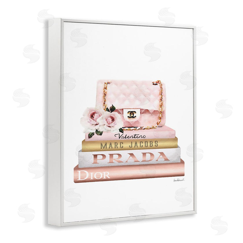Amanda Greenwood | Pink Purse Gold Bookstack