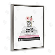 Amanda Greenwood | Pink Flower Black Bookstack
