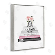 Amanda Greenwood | Pink Flower Black Bookstack