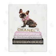 Amanda Greenwood | Pink Bow & Dog Bookstack
