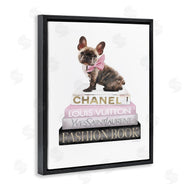 Amanda Greenwood | Pink Bow & Dog Bookstack