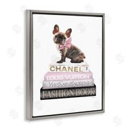 Amanda Greenwood | Pink Bow & Dog Bookstack