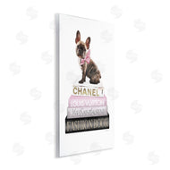 Amanda Greenwood | Pink Bow & Dog Bookstack