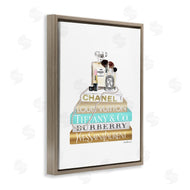 Amanda Greenwood | Gold Blue Perfume Bookstack