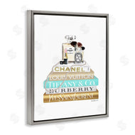 Amanda Greenwood | Gold Blue Perfume Bookstack