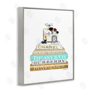 Amanda Greenwood | Gold Blue Perfume Bookstack