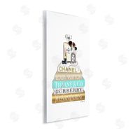 Amanda Greenwood | Gold Blue Perfume Bookstack