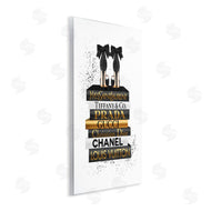 Amanda Greenwood | Black Gold White Glam Bookstack