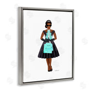 Amanda Greenwood | Woman Shopping Blue Glam Fashion
