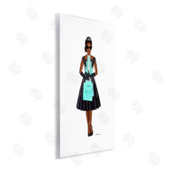 Amanda Greenwood | Woman Shopping Blue Glam Fashion