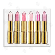 Amanda Greenwood | Pink Gold Lipstick Glam Fashion