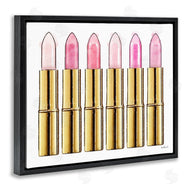 Amanda Greenwood | Pink Gold Lipstick Glam Fashion